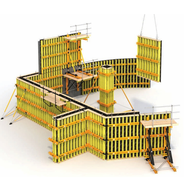 Ahşap Kirişli Perde